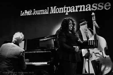 Chris Culpo, Denise King, Peter Giron, Petit Journal Montparnasse, février 2016 ©Patrick Martineau