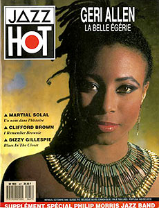 Geri Allen en couverture du Jazz Hot n467, 1989
