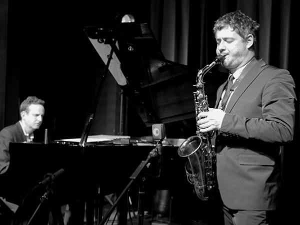 Jeb Patton et Dmitry Baevsky, Jazz  Eaubonne, 23 octobre 2018 © Jérme Partage