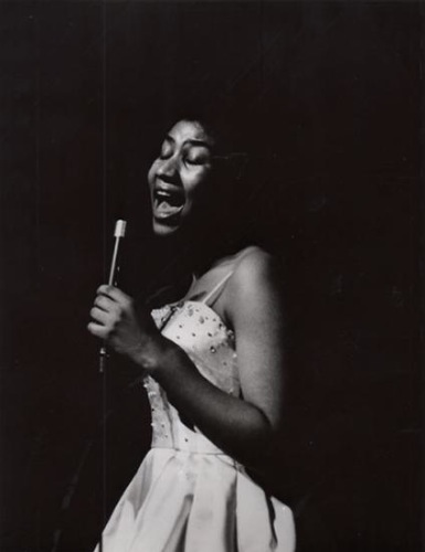 Aretha Franklin © photo X, by courtesy of Columbia