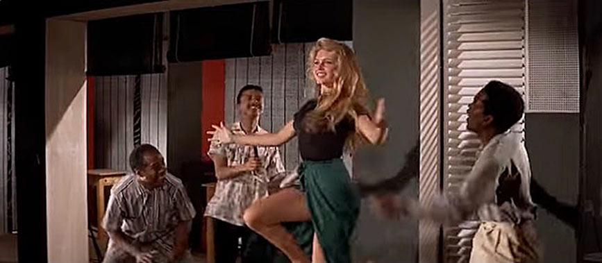 Brigitte Bardot dans Et Dieu cr&eacute;a la femme (Roger Vadim, 1956)