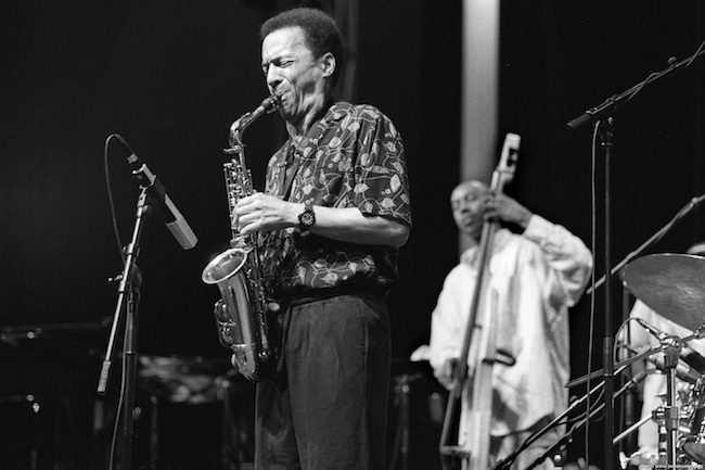 Bunky Green (as), Lonnie Plaxico (b), Jazz Middelheim, Anvers, Belgique, aot 2001 © Jacky Lepage