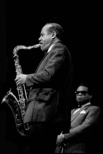 Sonny Fotune et Freddie Hubbard 1987 © Jacky Lepage