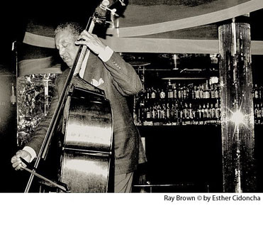 Ray Brown © Esther Cidoncha by courtesy