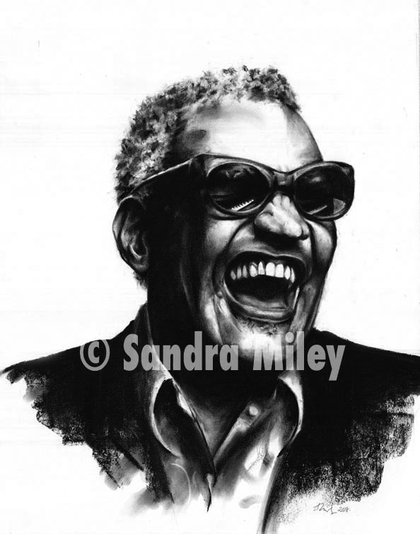 Ray Charles © Sandra Miley