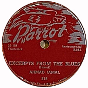 1954. Ahmad Jamal Trio Parrot 818