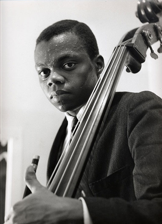 Henry Grimes, Rochester Auditorium, Rochester, NY 1958 with Sonny Rollins Trio, 1958 © Paul Hoeffler/CTSIMAGES. Used with permission