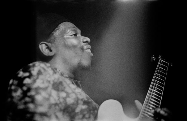 Lucky Peterson, Marseille, 1995 © Ellen Bertet