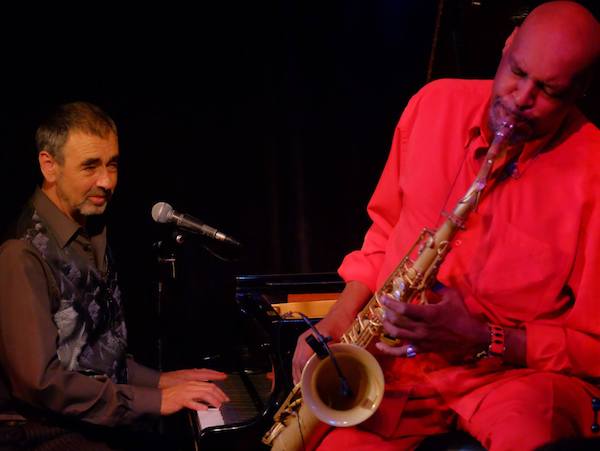 Christian Rannenberg et Detroit Gary Wiggins, Jazz Club A-Trane, Berlin, Allemagne, 2017  © Anja Gsottschneider@chakchak.de by courtesy