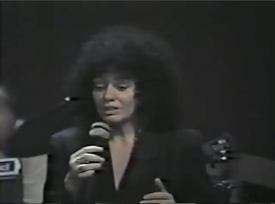 Documentaire "Jay Clayton: A Free Voice" de Suzanne Edison, années 1980, image extraite de YouTube