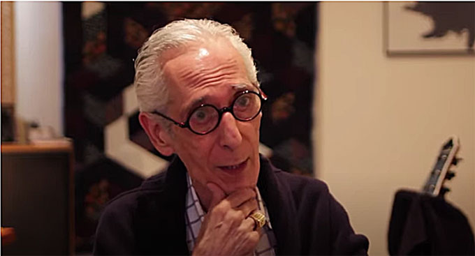 Pat Martino, Philadelphie, 2016, Inside Out, image extraite d'une vidéo YouTube Pat Martino, Philadelphie, 2016, Inside Out, image extraite d'une vidéo YouTube