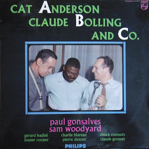 1965. Cat Anderson, Claude Bolling & Co., Philips 1965. Cat Anderson, Claude Bolling & Co., Philips