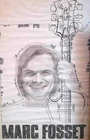 Marc Fosset, autoportrait à la guitare © by courtesy of Bernard Fosset Marc Fosset, autoportrait à la guitare © by courtesy of Bernard Fosset