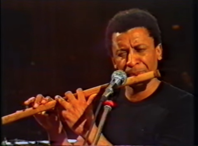 Abdullah Ibrahim, NDR-Jazzworkshop, Hambourg, RFA, 25 mai 1977, image extraite de YouTube