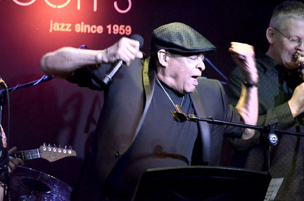 Al Jarreau, at Ronnie Scott's, 16 february 2014 © David Sinclair