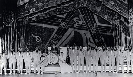 Ella Fitzgerald with Chick Webb Orchestra 1937 Courtesy CTSIMAGES