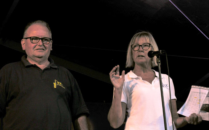 Daniel Baudouart et Marie-Pascale Flouriot, 16 ao�t 2022 &copy; Yves Sportis