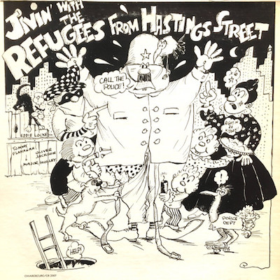 1977. Eddy Locke, Jivin' With the Refugees From Hastings Street, Chiaroscuro