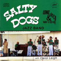1989. Original Salty Dogs Jazz Band with Carol Leigh, Long, Deep and Wide