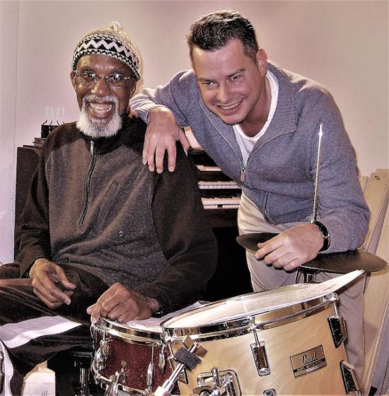 Ben Dixon et Claus Raible, 2009 © Photo X, by courtesy of Claus Raible