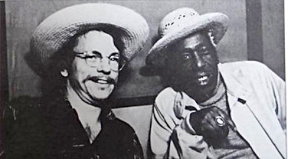 Verso de l'album Hollywood Madness, de Richie Cole qui fut le dernier enregistr&eacute; avec Eddie Jefferson en dehors du DVD, photo X