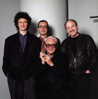 Tournée de Toots au Japon avec Michel Herr, Riccardo Del Fra, Adam Nussbaum © Photo X, by courtesy of Michel Herr