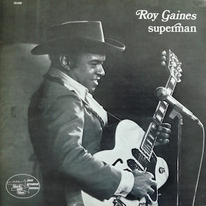 1975. Roy Gaines, Superman, Black & Blue 1975. Roy Gaines, Superman, Black & Blue