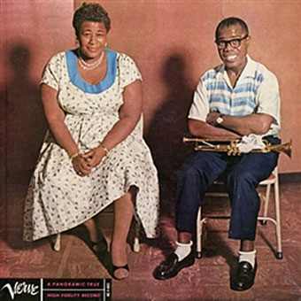 1956. Ella Fitzgerald et Louis Armstrong, Verve