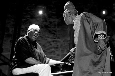 Randy Weston's African Rhythm Quintet & The Master Gnawa Musicians of Morocco, San Sebastian 2009 © Jose Horna