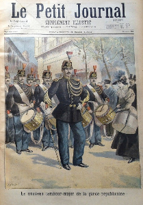 Charles Gourdin, tambour-major à la Garde Républicaine (Le Petit Journal, n°285, 3 mai 1896) Charles Gourdin, tambour-major à la Garde Républicaine (Le Petit Journal, n°285, 3 mai 1896)