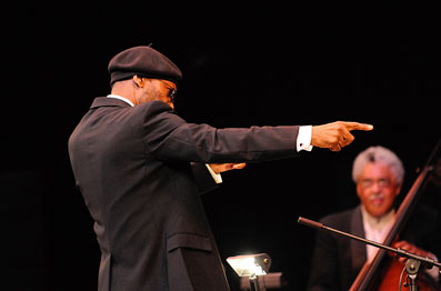Charles Tolliver et Rufus Reid, Thelonious Monk at Town Hall, 26 février 2009 © photo X by courtesy of Duke University
