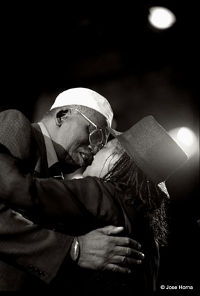 Randy Weston et Abbey Lincoln, San Sebastian, 1998 © Jose Horna