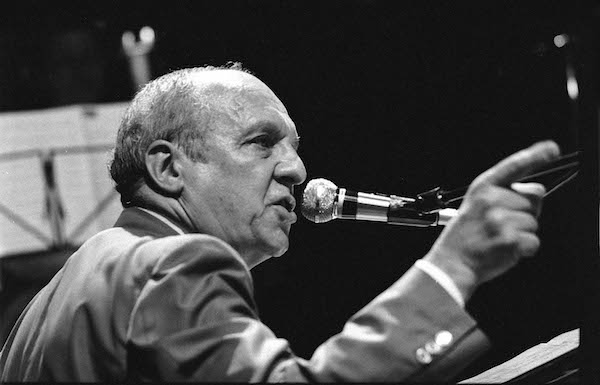 Claude Bolling, Festival international de Big Bands d'Aix-en-Provence, 5 juillet 1995 © Ellen Bertet