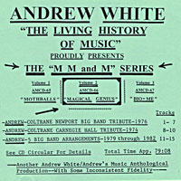 1974-82. Andrew White, The M M and M Series