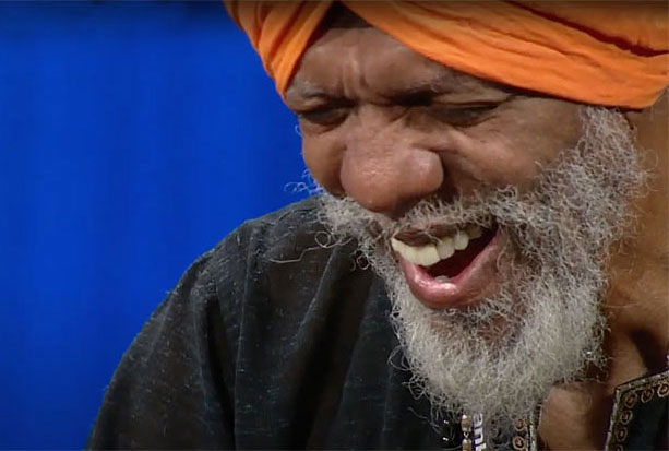 Dr. Lonnie Smith en 2018, émission TV, Cleveland, OH, image extraite de YouTube (cf. vidéographie)