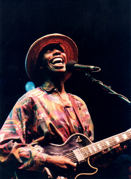 Walter Wolfman Washington, Festival de Getxo Blues 1996 © Fernand Iza