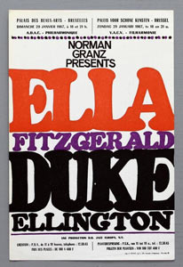 1967. Ella & Duke, Bruxelles, Palais des Beaux-Arts