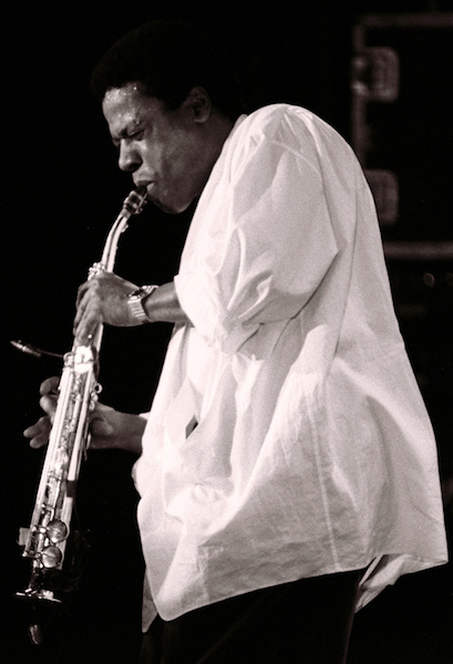 Wayne Shorter, Grenoble Jazz Festival, 1987 © Pascal Kober 