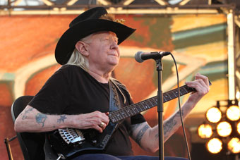 Johnny Winter © Guy Reynard