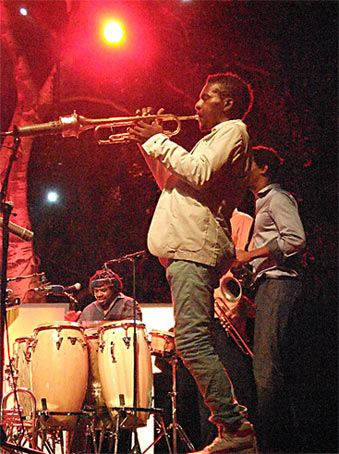 Roy Hargrove et l'orchestre de Chucho Valdés, Marseille © Ellen Bertet