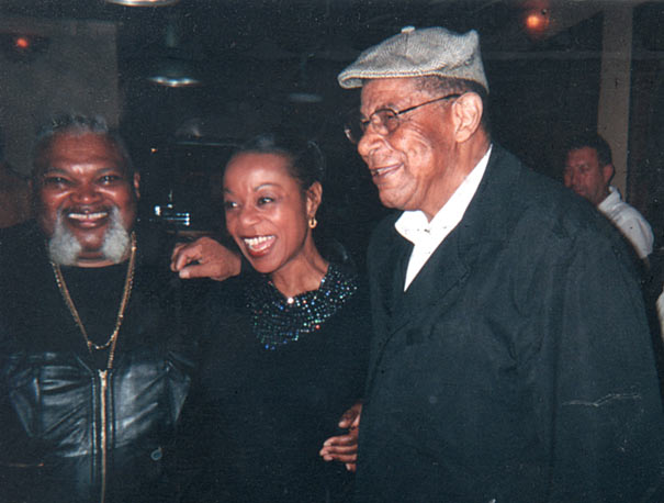 Ted Curson, Sylvia Howard et Sunny Murray, septembre 2006 © Jean Szlamowicz by courtesy