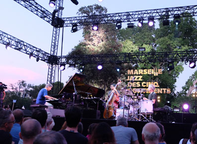 Chick Corea, John Patitucci et Dave Weckl, Marseille, 2018 © Ellen Bertet