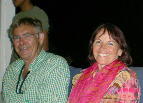 Daniel et Lise Chauvet, Antibes, 2008 © Félix W. Sportis