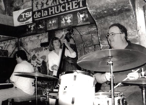 Philippe Duchemin (p), Patricia Lebeugle (b), Duffy Jackson (dm), Caveau de La Huchette, Paris, 24 juillet 2003 © Maï-Maï Philippe Duchemin (p), Patricia Lebeugle (b), Duffy Jackson (dm), Caveau de La Huchette, Paris, 24 juillet 2003 © Maï-Maï
