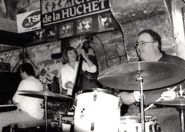 Philippe Duchemin (p), Patricia Lebeugle (b), Duffy Jackson (dm), Caveau de La Huchette, Paris, 24 juillet 2003 © Ma-Ma