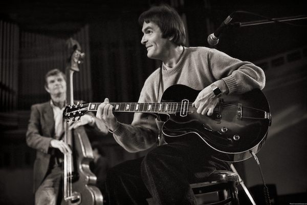 Jack Sewing et Marc Fosset, Palais des Beaux-Arts, Bruxelles, 27 novembre 1986 © Jacky Lepage