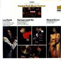1967. Lou Rawls/Maxine Brown/The Ramsey Lewis Trio, Central Park Music Festival, Music Images 1967. Lou Rawls/Maxine Brown/The Ramsey Lewis Trio, Central Park Music Festival, Music Images