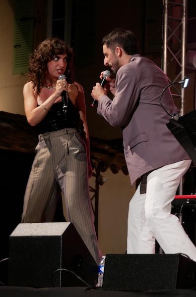 Ne�ma Naouri et Pablo Campos, Festival de Big Bands de Pertuis, 9 ao�t 2025 &copy; J&eacute;r�me Partage