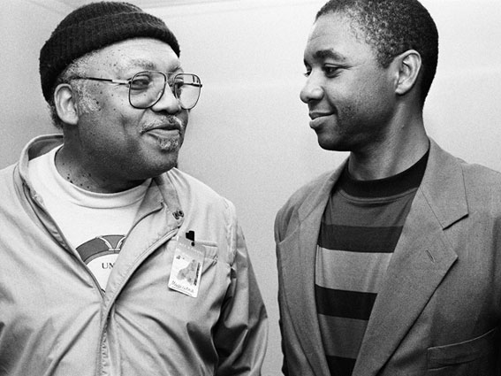 Ellis et Branford Marsalis, Jazz  Vienne 1990 © Pascal Kober