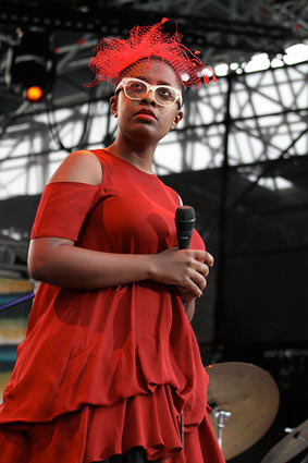 Cécile McLorin Salvant, Jazz à Vienne, 9 juillet 2013 © Pascal Kober Cécile McLorin Salvant, Jazz à Vienne, 9 juillet 2013 © Pascal Kober